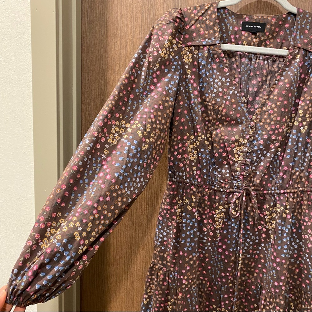 Summersalt Multicolor Midi Dress - Picture 5 of 15
